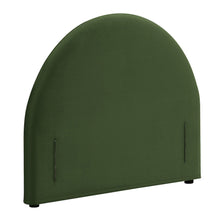 Resort Twin Performance Velvet Arched Headboard - Moss Green