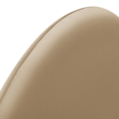 Resort Twin Performance Velvet Arched Headboard - Taupe