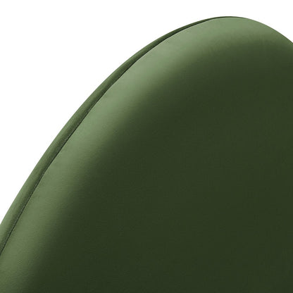 Resort Full Performance Velvet Arched Headboard - Moss Green