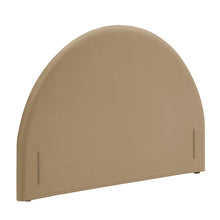 Resort Full Performance Velvet Arched Headboard - Taupe