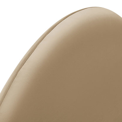 Resort Queen Performance Velvet Arched Headboard - Taupe