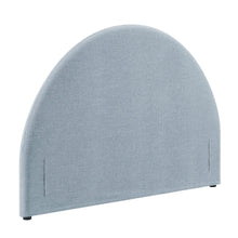 Resort Full Size Upholstered Fabric Arched Headboard - Sky