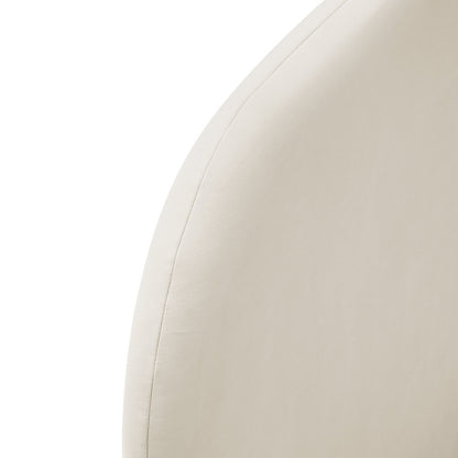Keynote Twin Stain-Resistant Performance Velvet Headboard - Alabaster