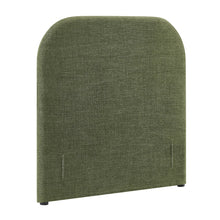 Keynote Twin Size Upholstered Fabric Headboard - Foliage