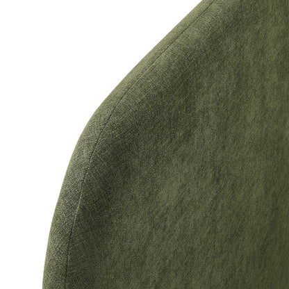 Keynote Twin Size Upholstered Fabric Headboard - Foliage