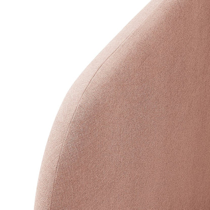 Keynote Full Size Upholstered Fabric Headboard - Blush