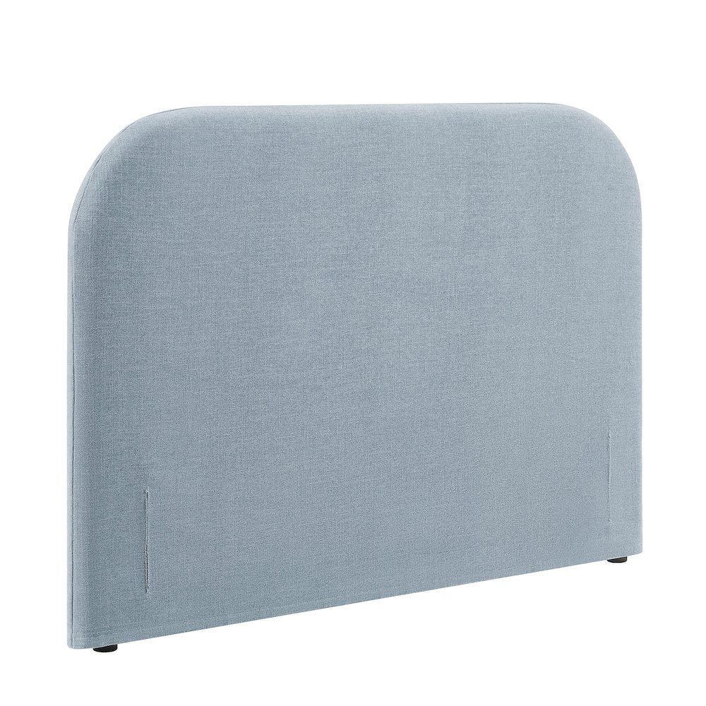 Keynote Full Size Upholstered Fabric Headboard - Sky