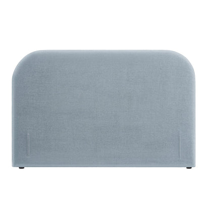 Keynote Full Size Upholstered Fabric Headboard - Sky