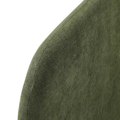 Keynote King Size Upholstered Fabric Headboard - Foliage