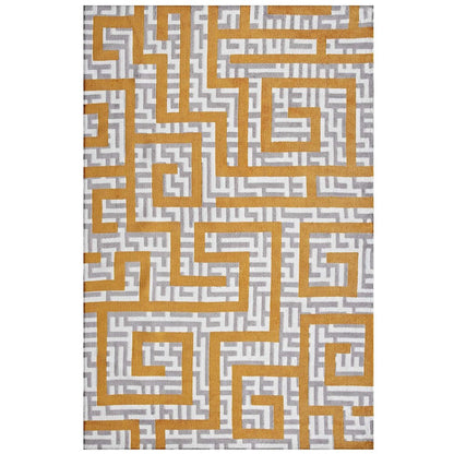 Nahia Geometric Maze 5x8 Area Rug