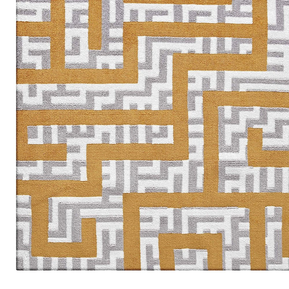 Nahia Geometric Maze 5x8 Area Rug