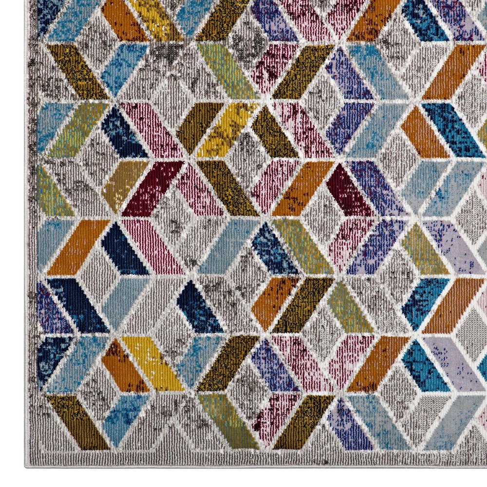 Laleh Geometric Mosaic 4x6 Area Rug