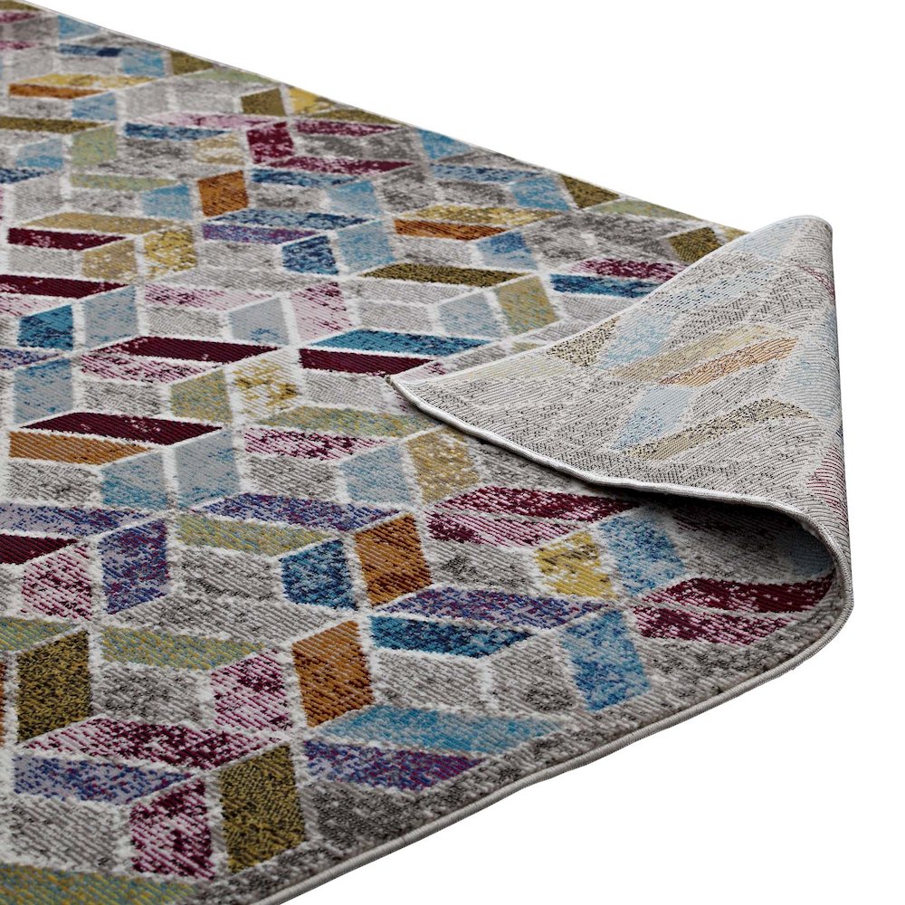 Laleh Geometric Mosaic 4x6 Area Rug