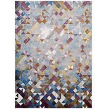 Lavendula Triangle Mosaic 4x6 Area Rug