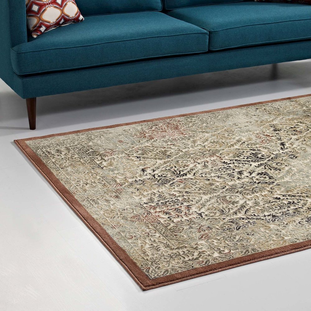 Hester Ornate Turkish Vintage 5x8 Area Rug