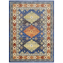 Atzi Distressed Southwestern Diamond Floral 5x8 Area Rug