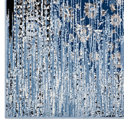 Chiara Distressed Floral Lattice Contemporary 5x8 Area Rug