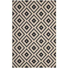 Perplex Geometric Diamond Trellis Indoor and Outdoor 5x8 Area Rug