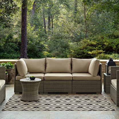 Perplex Geometric Diamond Trellis Indoor and Outdoor 5x8 Area Rug