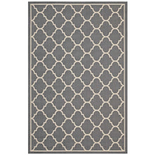 Avena Moroccan Quatrefoil Trellis Indoor and Outdoor 8x10 Area Rug