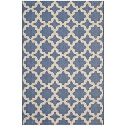 Cerelia Moroccan Trellis Indoor and Outdoor 8x10 Area Rug