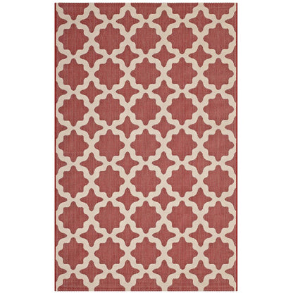 Cerelia Moroccan Trellis Indoor and Outdoor 8x10 Area Rug