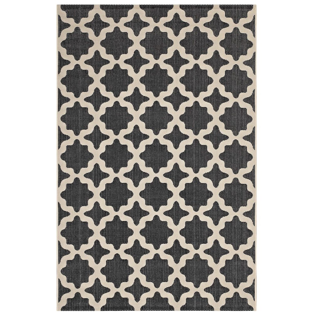 Cerelia Moroccan Trellis Indoor and Outdoor 5x8 Area Rug