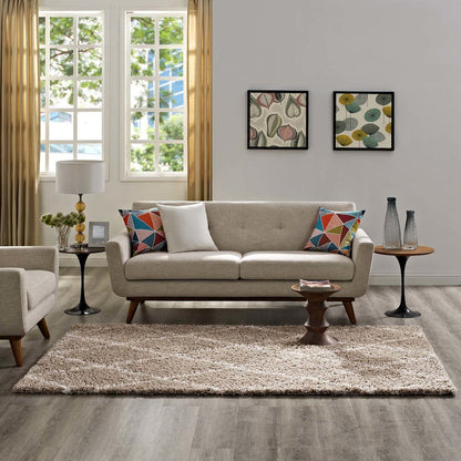 Toryn Diamond Lattice 5x8 Shag Area Rug
