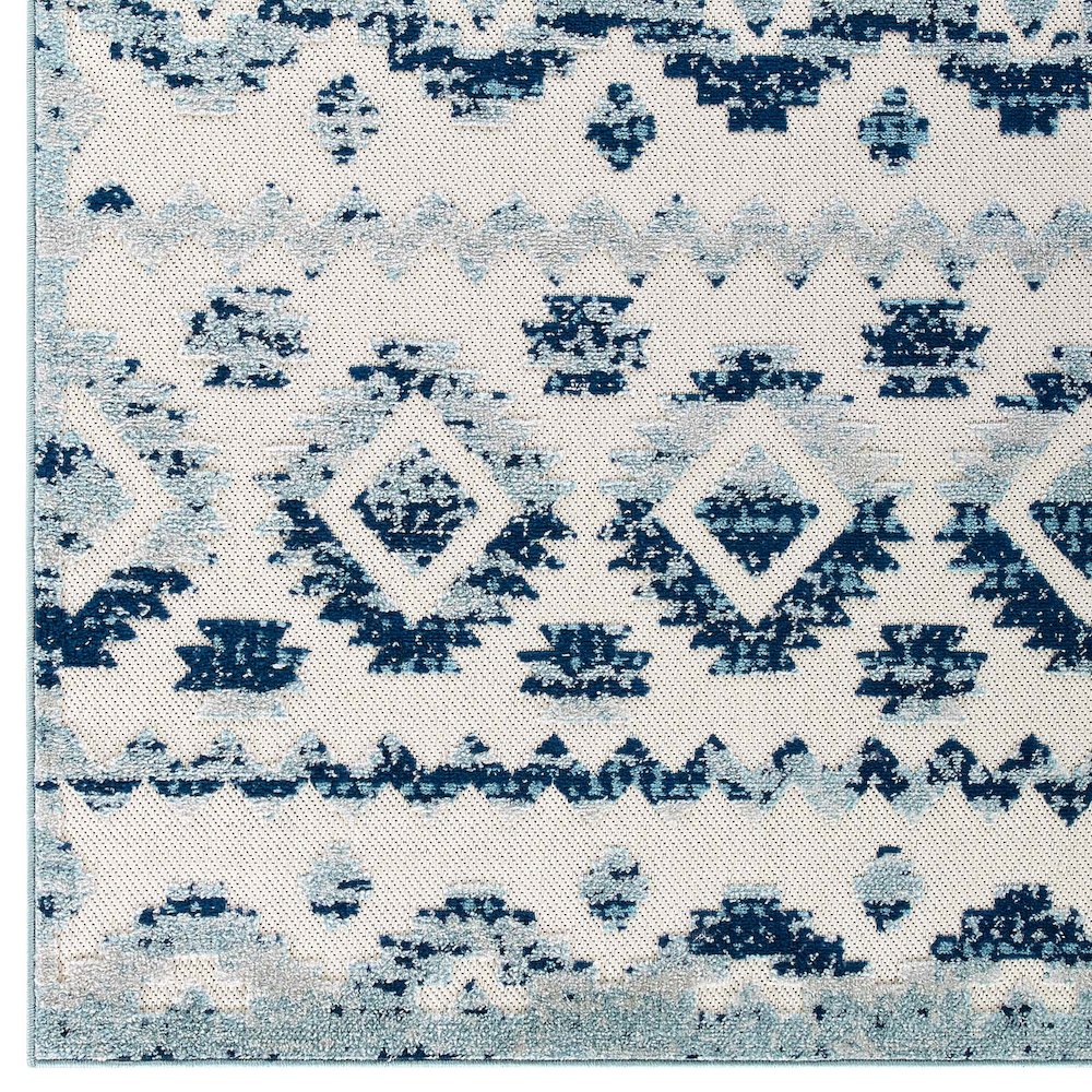 Takara Abstract Diamond Moroccan Trellis 8x10 Indoor and Outdoor Area Rug