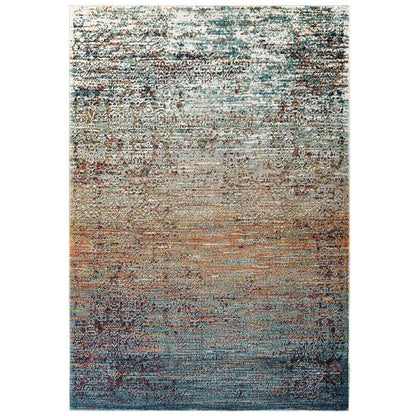 Tribute Jacinda Rustic Distressed Vintage Lattice 5x8 Area Rug