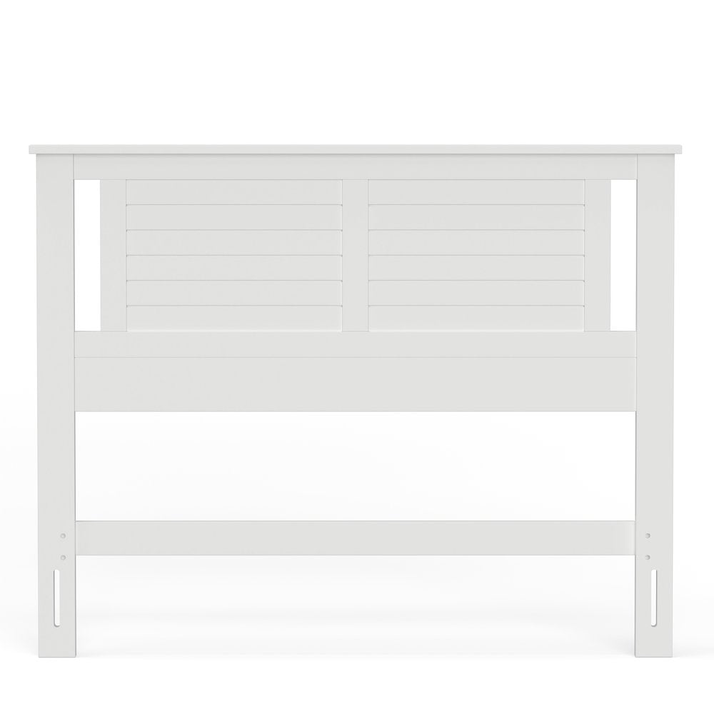 Amilly Solid Wood Full Headboard with Horizontal Scoring