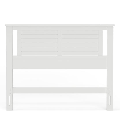 Amilly Solid Wood Full Headboard with Horizontal Scoring