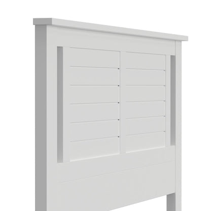 Amilly Solid Wood Full Headboard with Horizontal Scoring