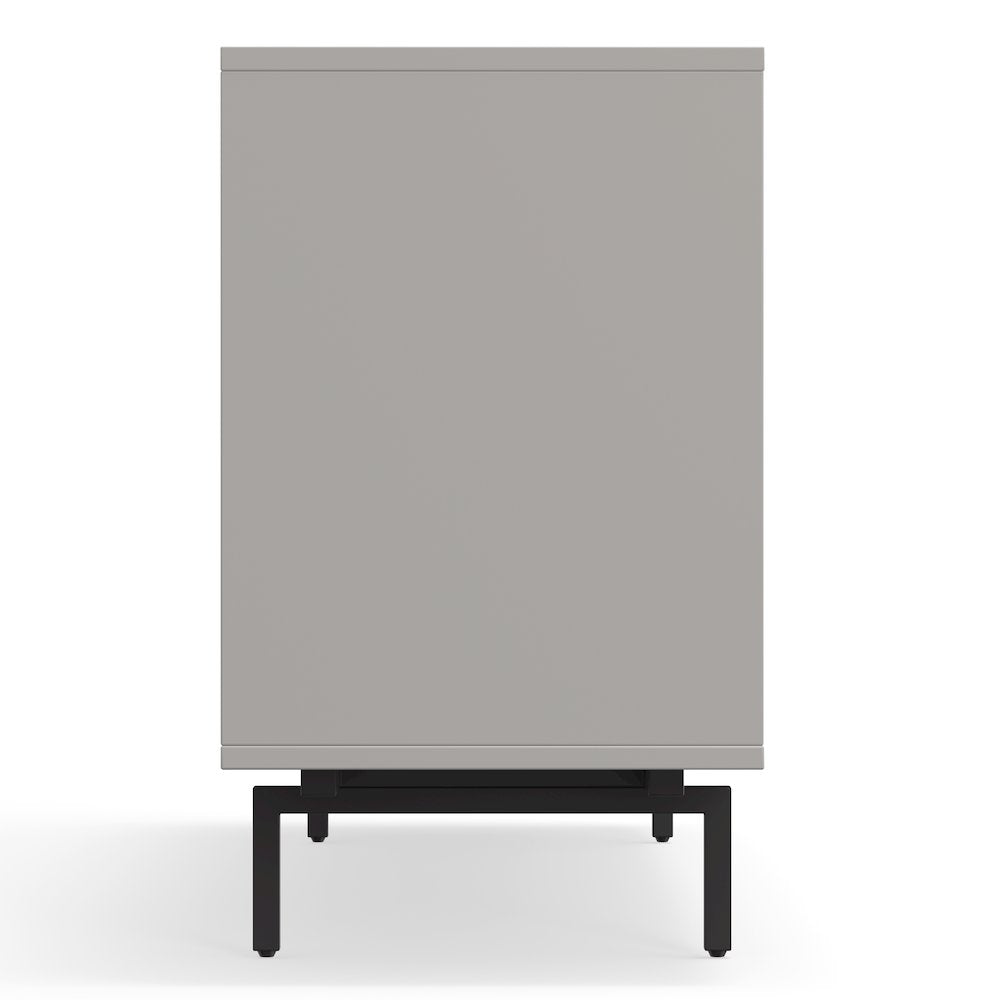 Avichi White Laminate 3 Door TV Console