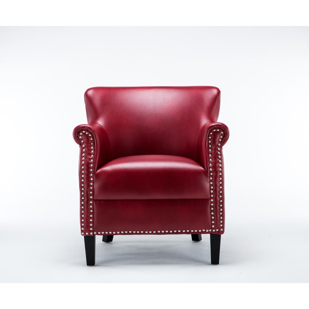 Holly Red Club Chair