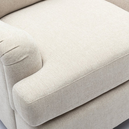 Clarendon Sea Oat Chair and Ottoman