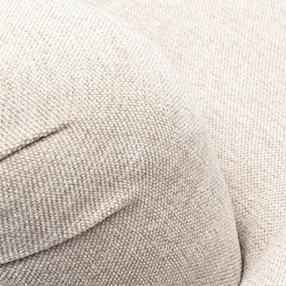 FurniFact Polyester Upholstered Armchair with English Roll Arms