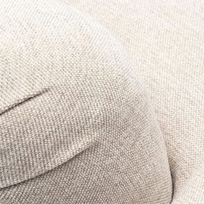 FurniFact Polyester Upholstered Armchair with English Roll Arms