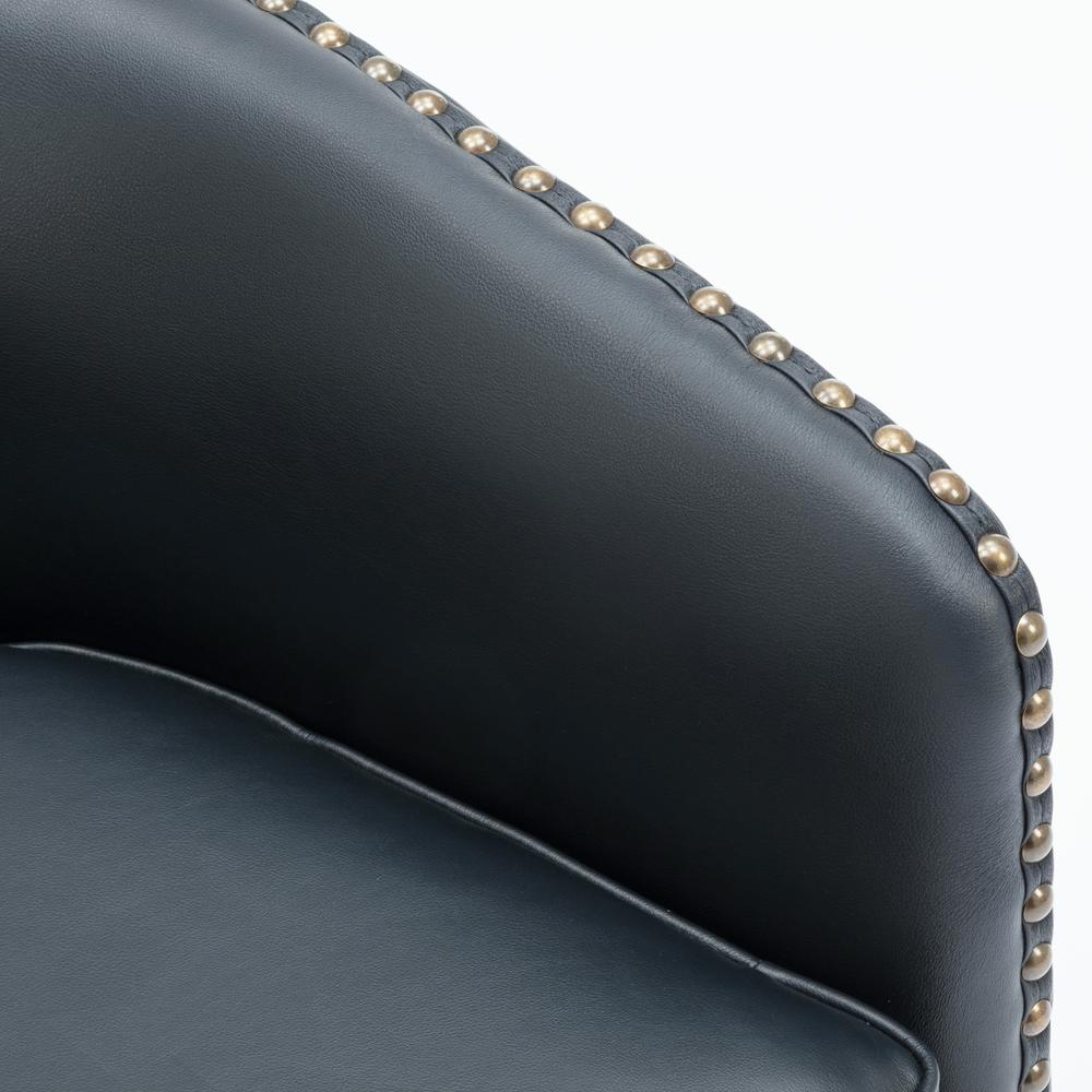 Tyler Swivel Arm Chair - Midnight Blue