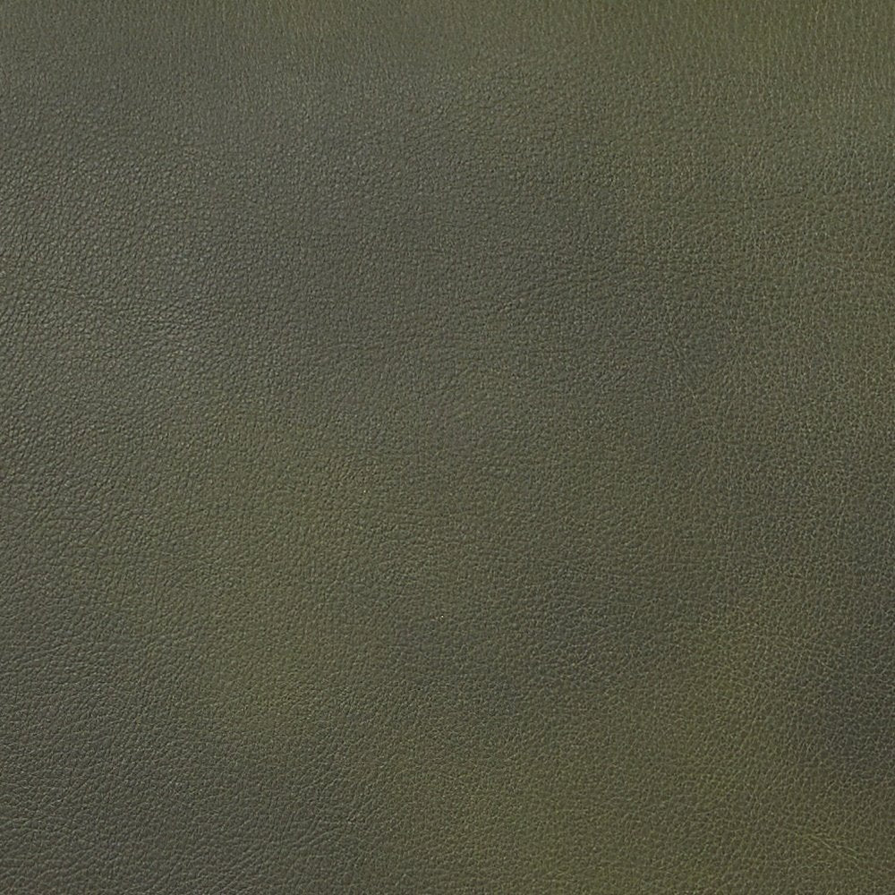 Amhurst Fern Green Faux Leather Swivel Barrel Chair