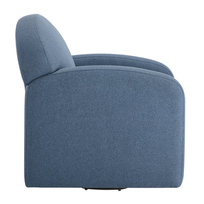 Elkhart Blue Swivel Chair
