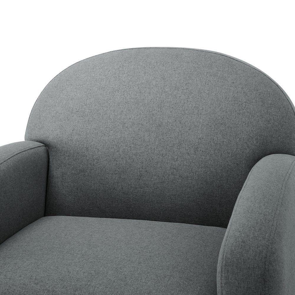 Elkhart Grey Swivel Chair