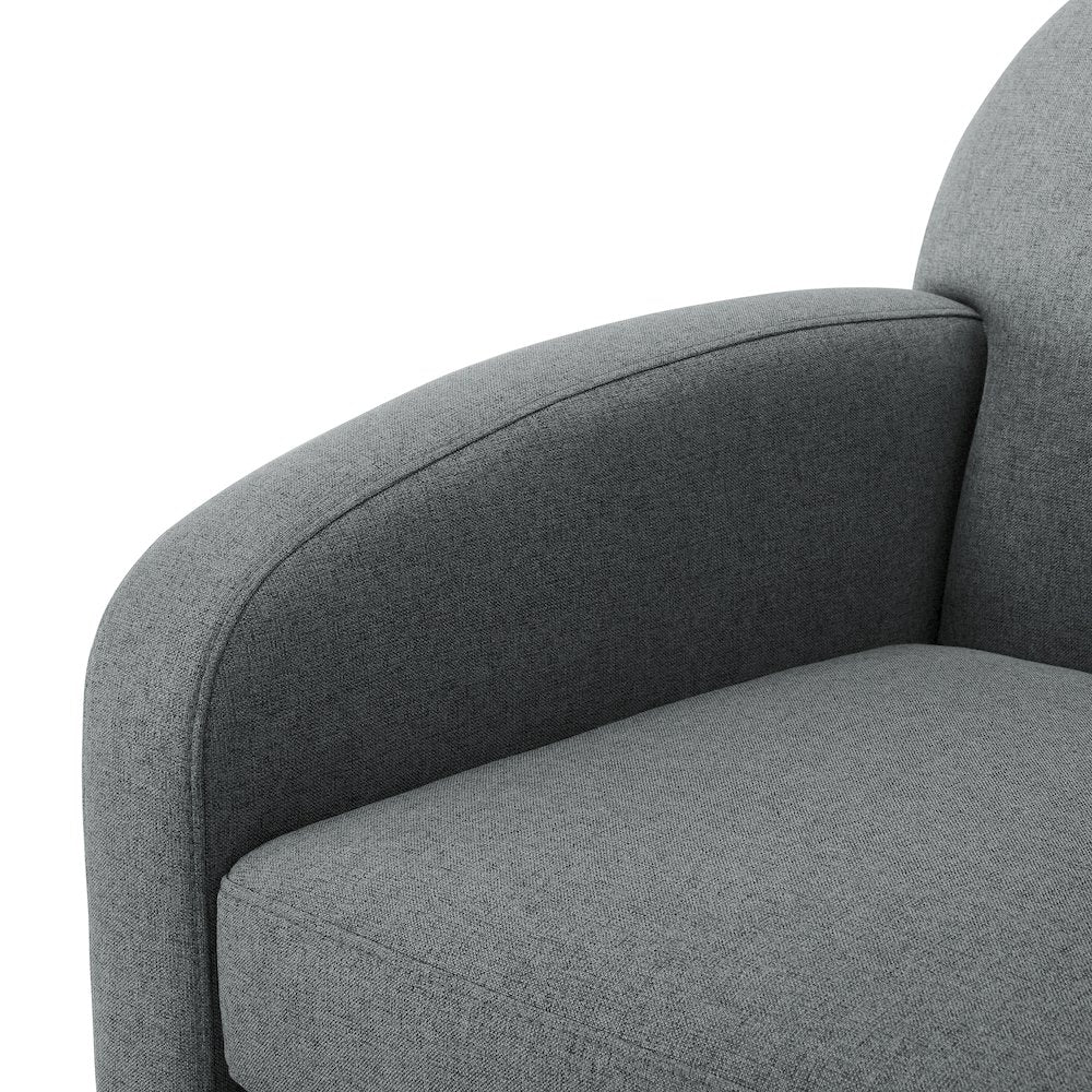 Elkhart Grey Swivel Chair