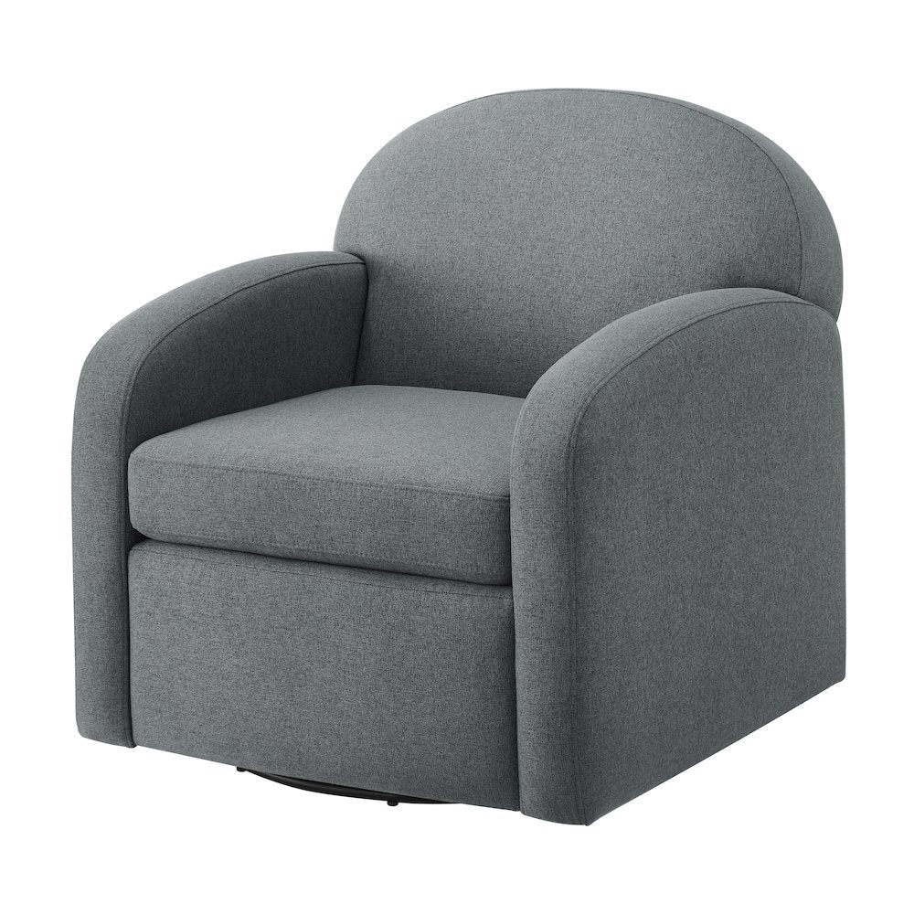 Elkhart Grey Swivel Chair