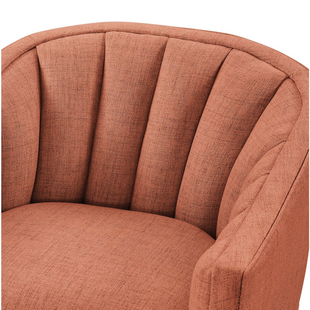 Sanibel Skirted Swivel Accent Chair