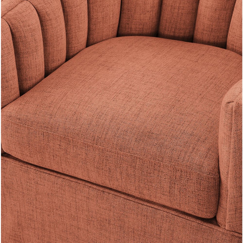 Sanibel Skirted Swivel Accent Chair