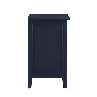 Walker Midnight Blue 2 Drawer Nightstand