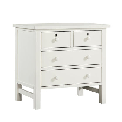 Greenwich 4-drawer Storage Nightstand - Antique White