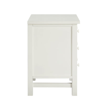 Greenwich 4-drawer Storage Nightstand - Antique White