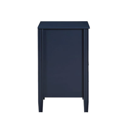 Winsley 2-drawer storage Nightstand - Midnight Blue